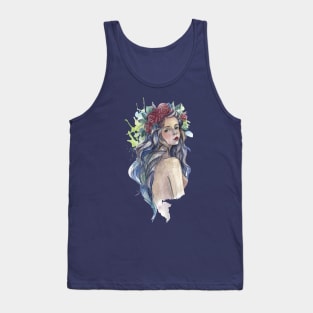 Woman Portrait Tank Top